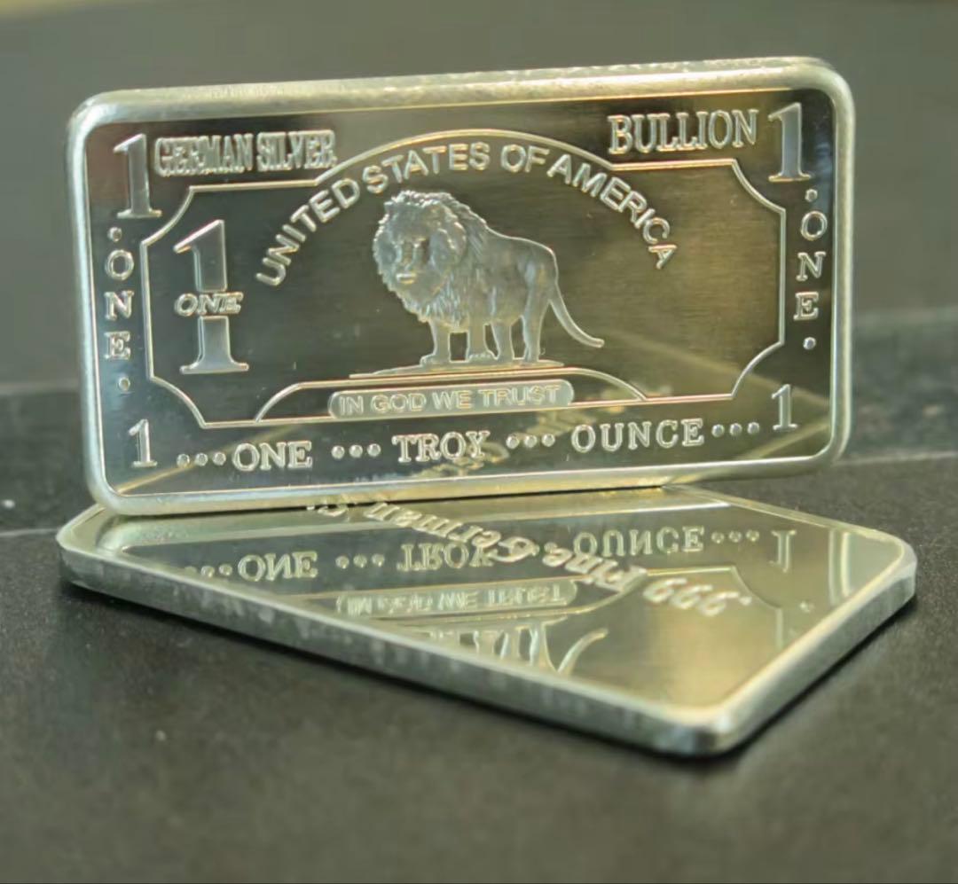 1トロイオンス ドイツ銀バーメタル