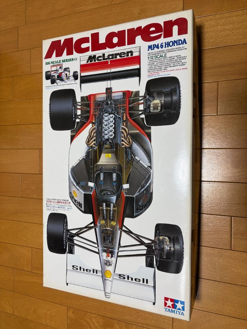 タミヤ 1/12 マクラーレン MP4/6 ハイテクデカール付き