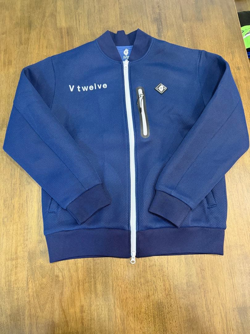 V12 メッシュジャケット ネイビー　Mサイズ