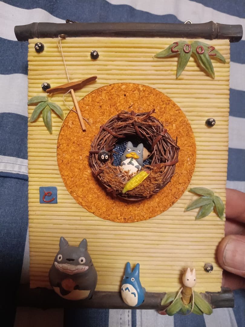 ☆ジブリグッズ　となりのトトロ☆壁飾りとピンセット