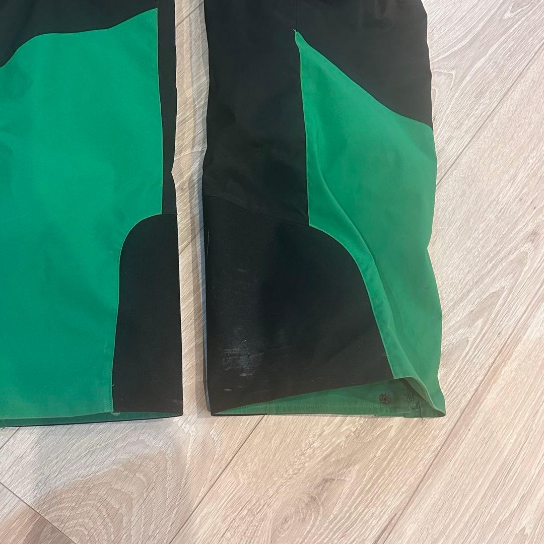 Goldwin スキーウェア 緑/黒 上下セット