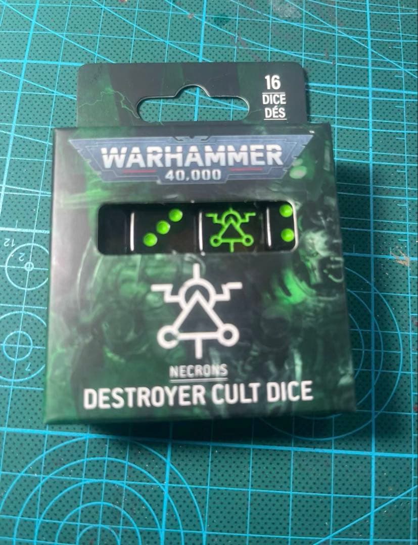 ウォーハンマー　ネクロン　ダイス　デストロイヤーカルト