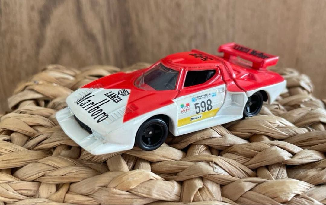 〈トミカ〉F66 ランチア ストラトス ターボ マルボロ(日本製)