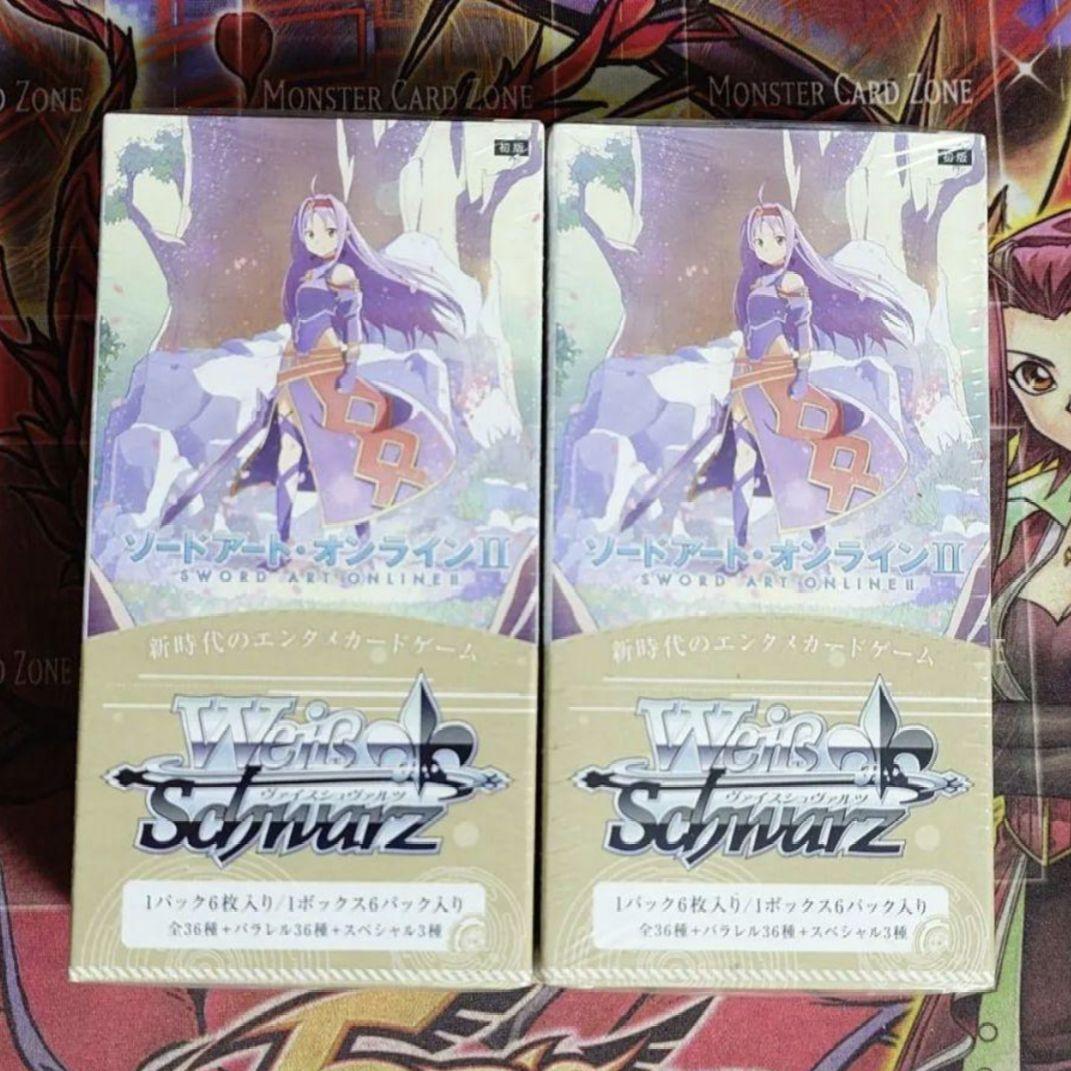 【希少・未開封】ヴァイスシュヴァルツ SAO ALO 絶版 初版 3ボックス