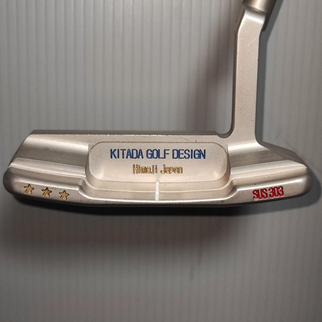 美品 KITADA GOLF DESIGN KP-2F パター レフティ 左打ち