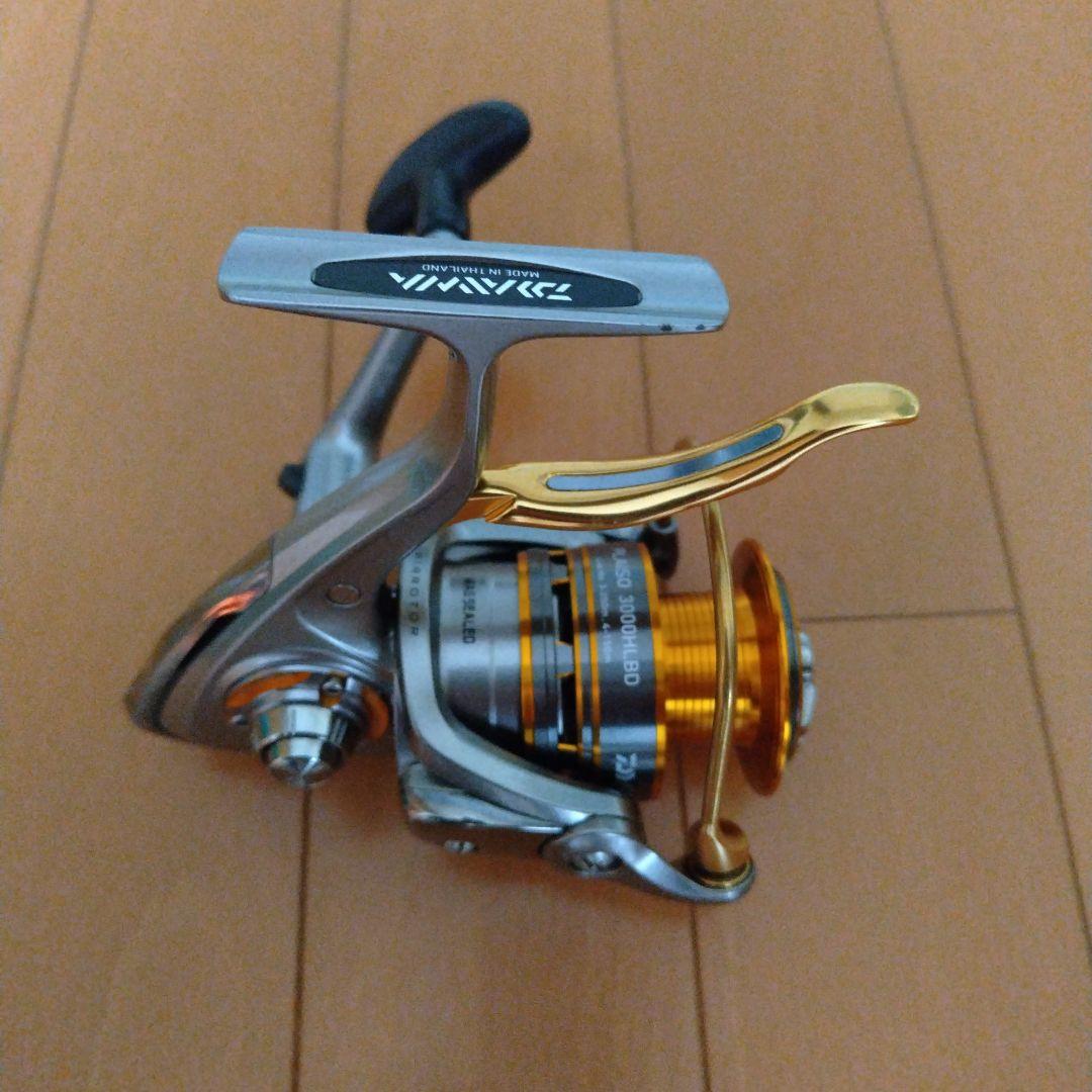 ダイワリール磯1回使用、スプールPLAIISO3000HLBD未使用