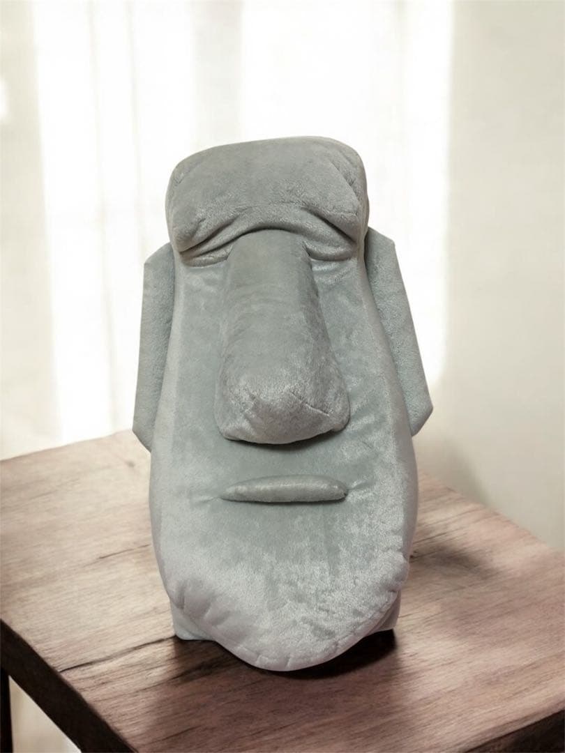 モアイ像ぬいぐるみ