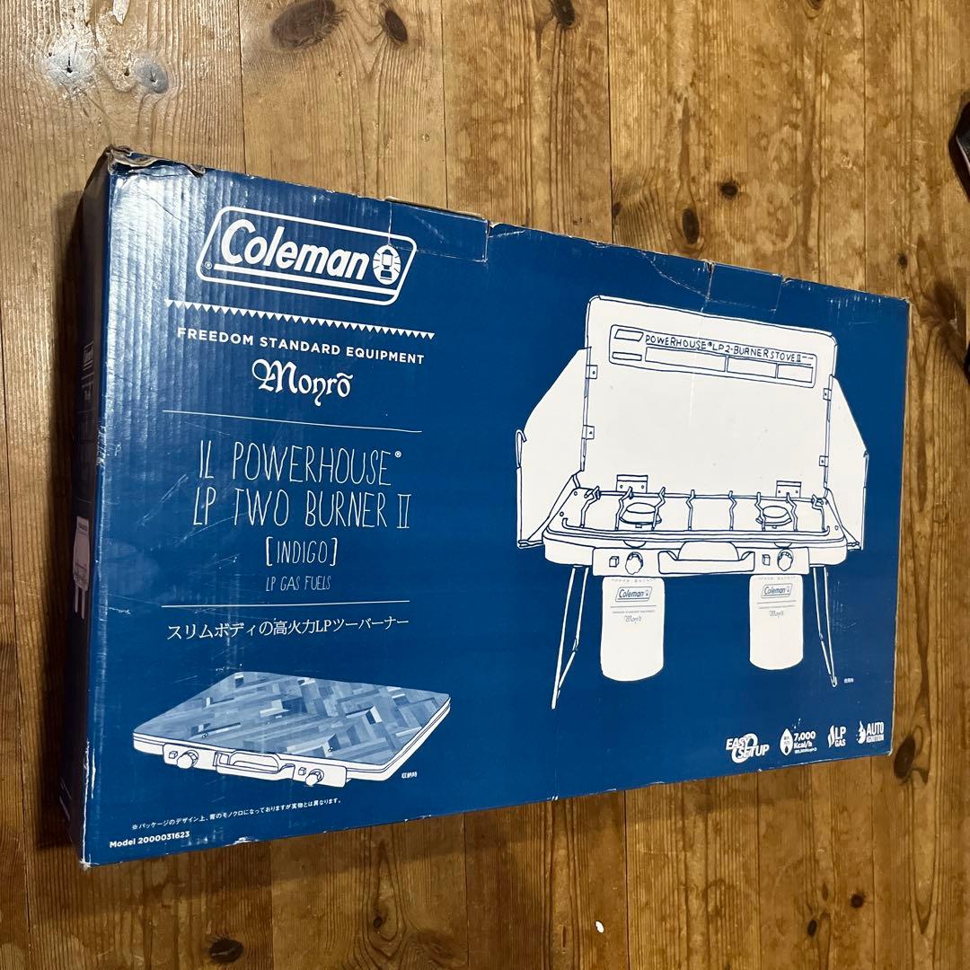 新品　未使用Coleman コンロ　キャンプ　ツーバーナー