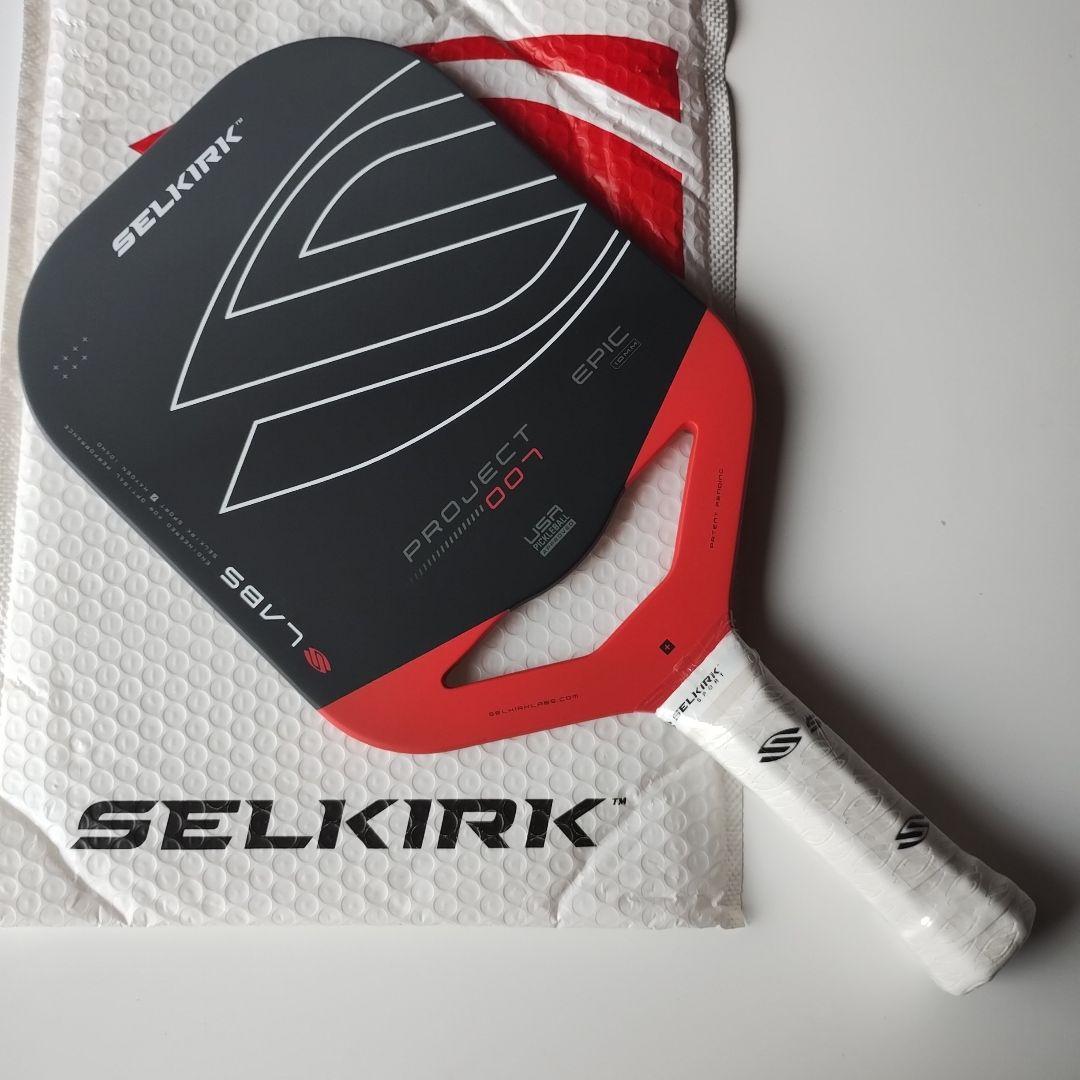 新品 セルカーク ラボ プロジェクト 007 10ｍｍ ピックルボール パドル