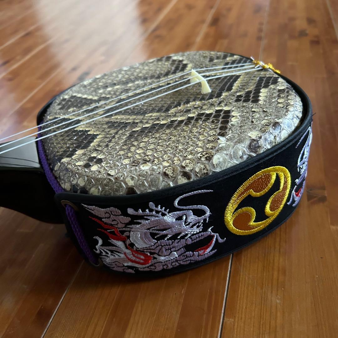 ◼️宮古島から◼️新品未使用◼️本皮三線◼️初心者の方にも◼️