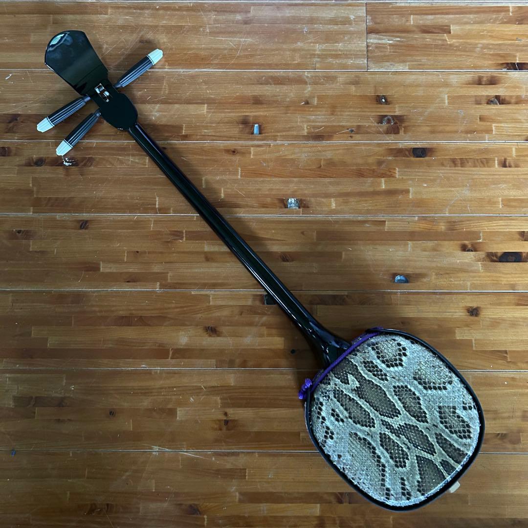 ◼️宮古島から◼️新品未使用◼️本皮三線◼️初心者の方にも◼️