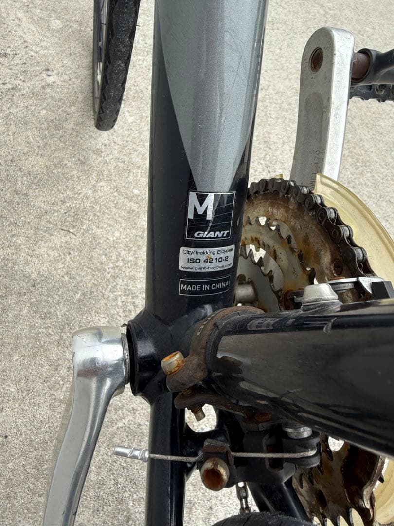 福岡発 GIANT CROSTAR クロスバイク 28インチ 21段 M