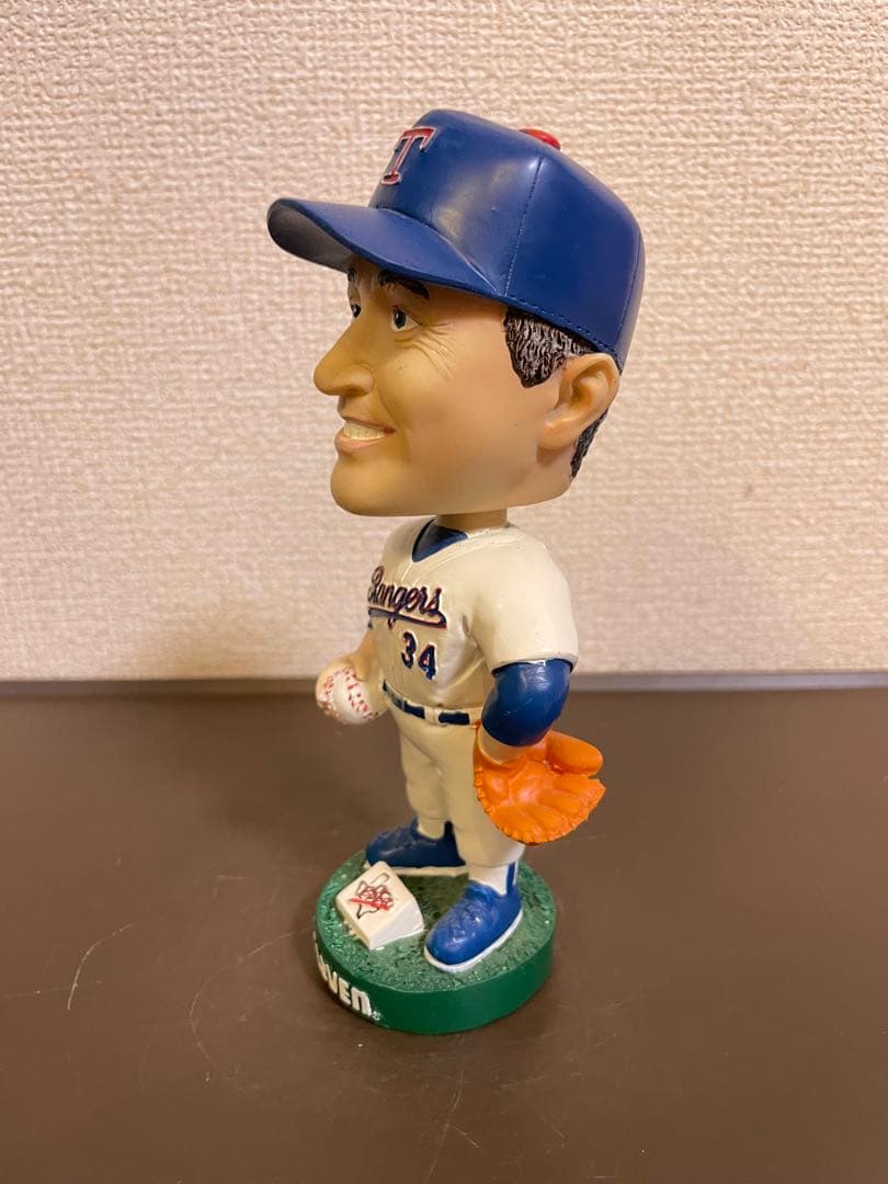 レア! ノーランライアン　レンジャーズ 2001 球場配布ボブルヘッド