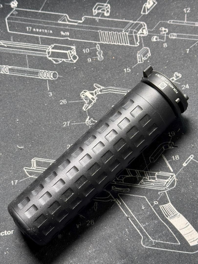 PTS Griffin Armament M4SD-K モックサプレッサー