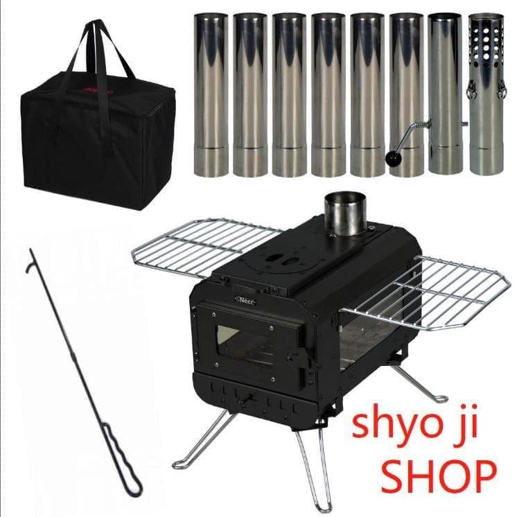 マグマストーブ 薪ストーブ 収納バッグ付 焚き火台 スパークアレスターブラック