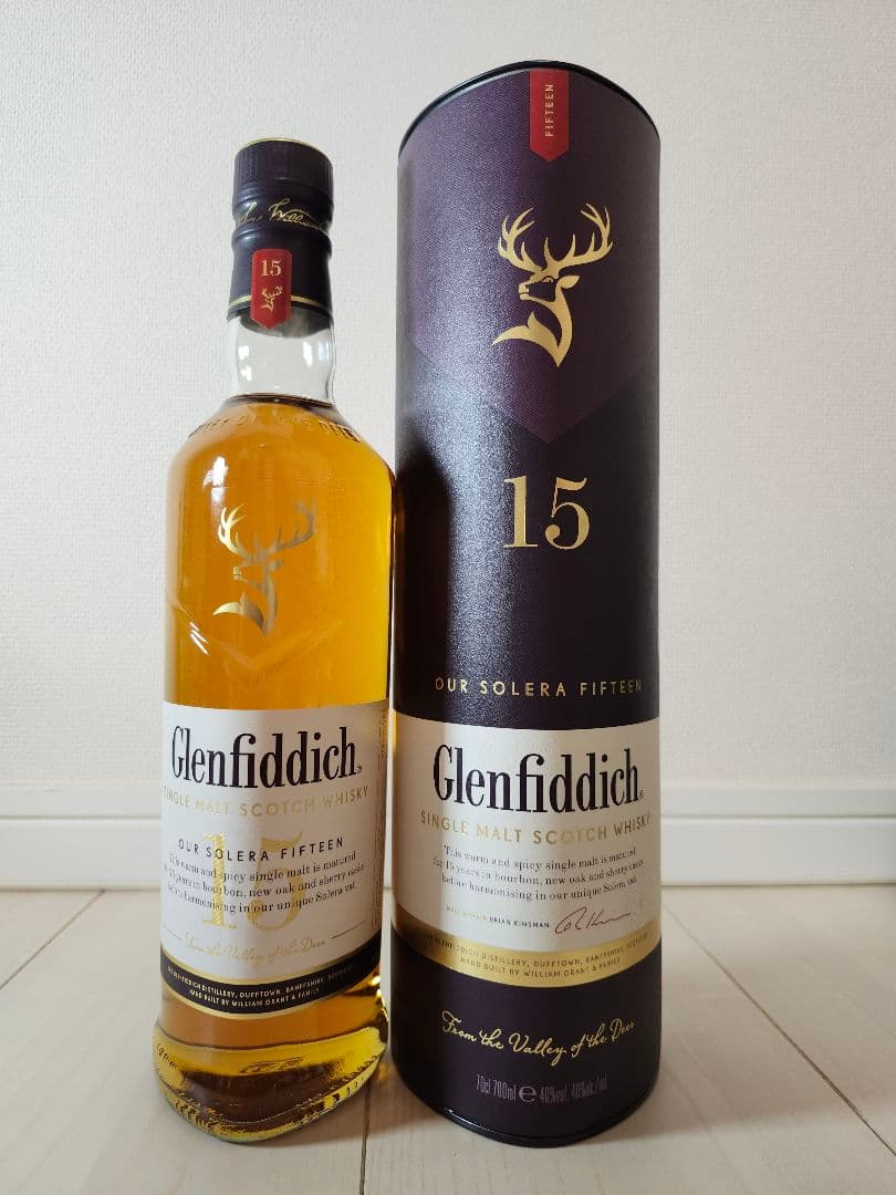 (セット売り可) グレンフィディック 15年 箱あり