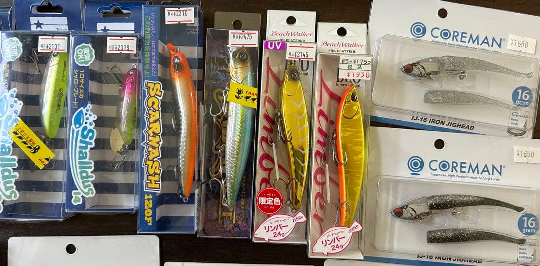 2月特価ブルーブルーオリカラメガバスカゲロウオリカラDUOコアマン等36個セット