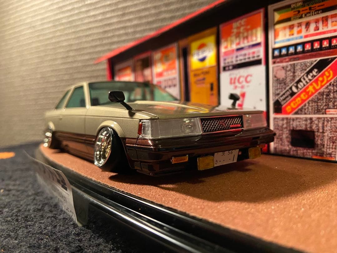 1/24 タミヤ　10 ソアラ 旧車　カスタム　ジオラマ