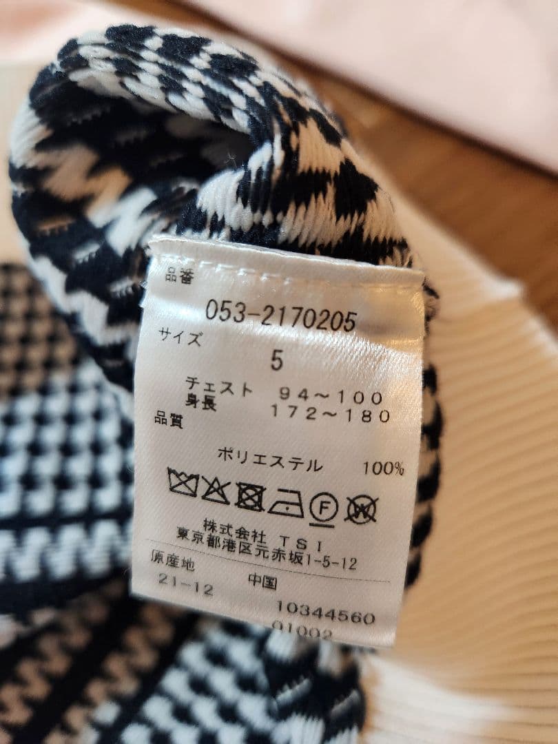 【新品未使用】パーリーゲイツ 薄手ニットセーター ピンク 5(M)