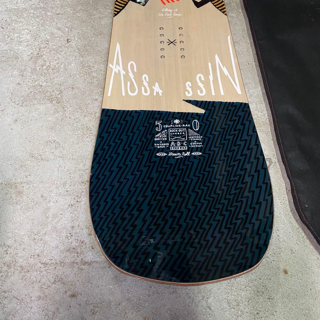 【美品】サロモン　Salomon Assassin 150cm スノーボード　板