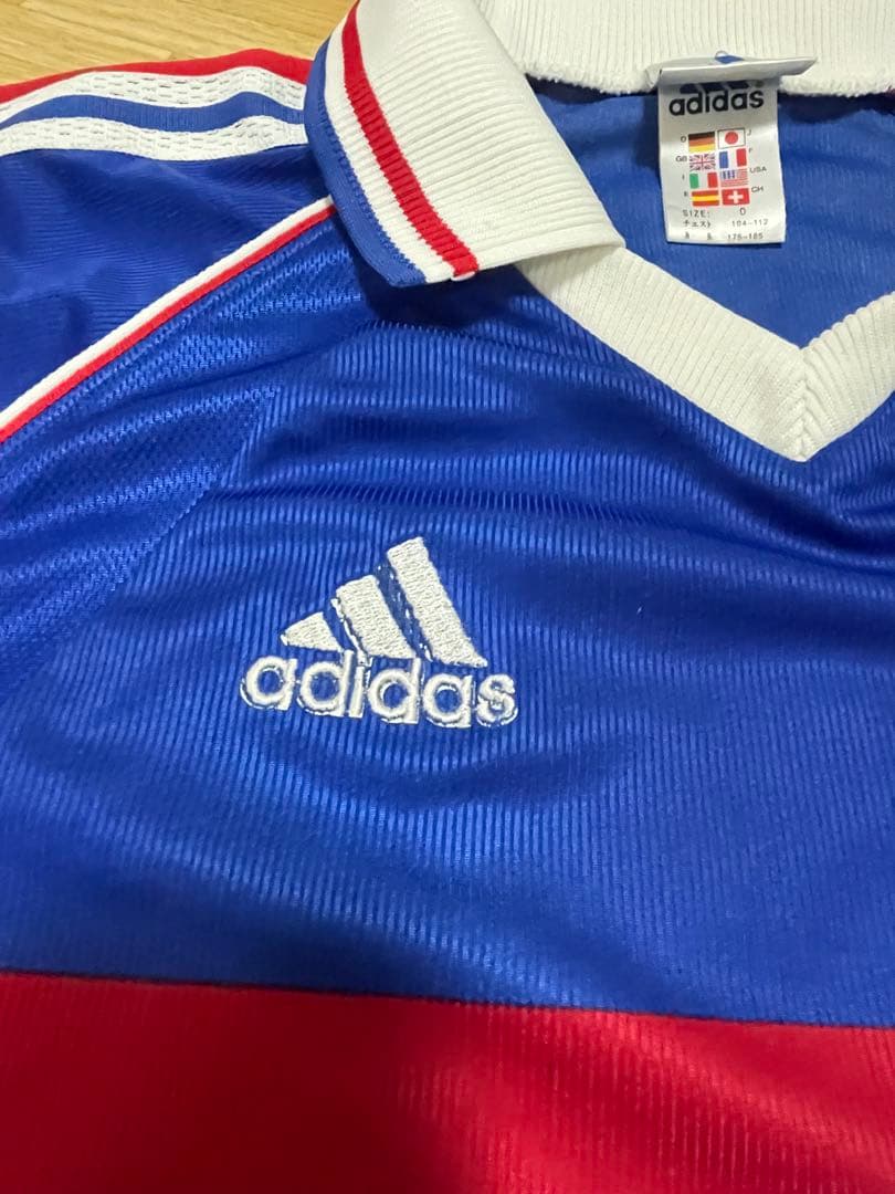 ジダン フランス ホーム ユニフォーム サッカー #10 Ｏサイズ