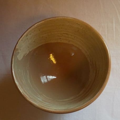 A 103 抹茶碗 朝日焼窯元・豊斎作 ( 新品未使用品 )