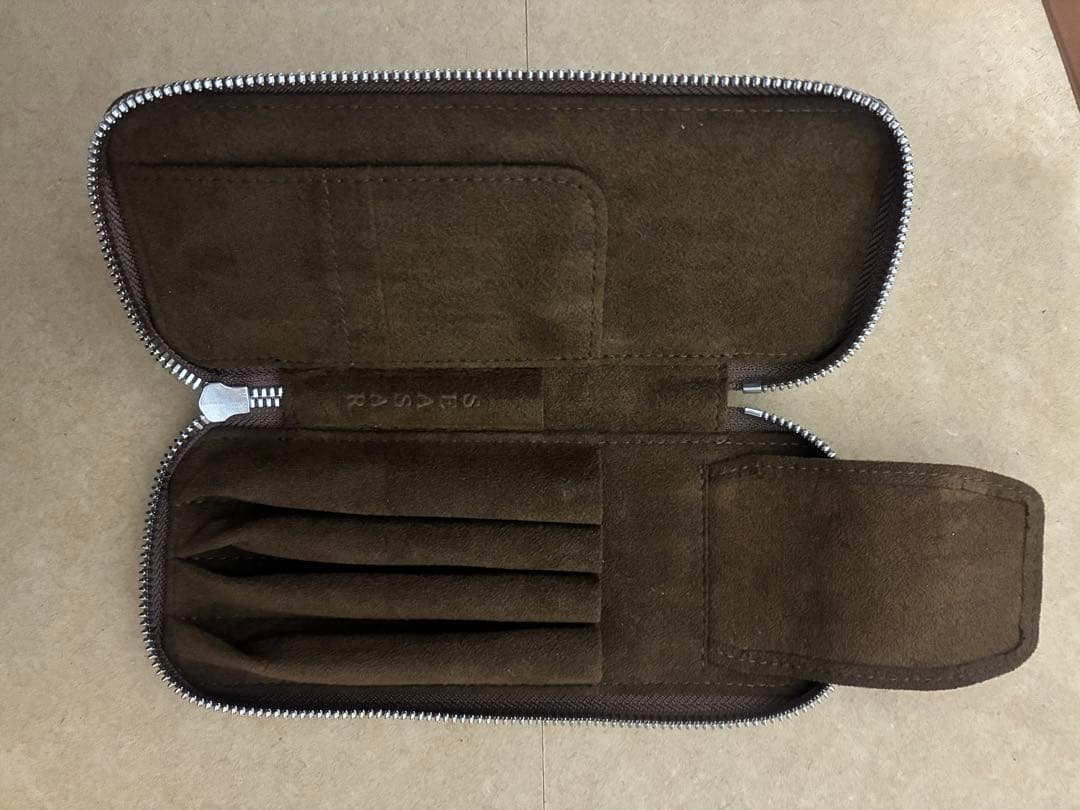 【値下げ】SEASAR Duct ペンケース マルゴーフォグ カスターニャ