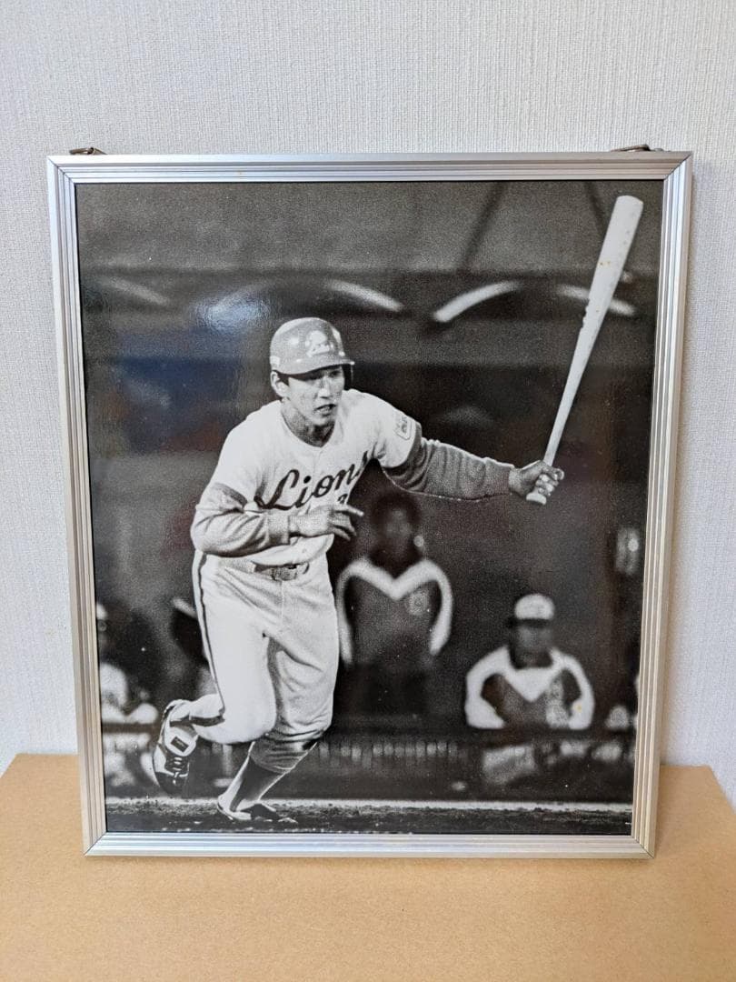 フレーム入り昭和のプロ野球の貴重な写真