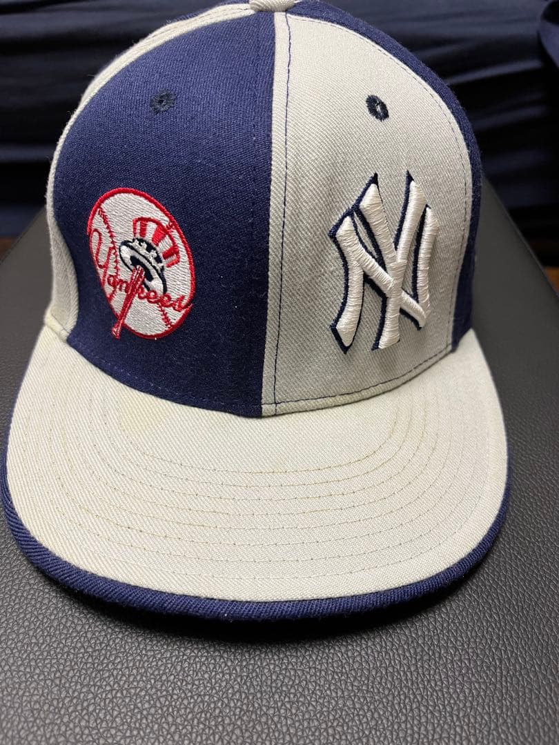 ヤンキース　クレイジーパターン　キャップ　ニューエラ　b-boy