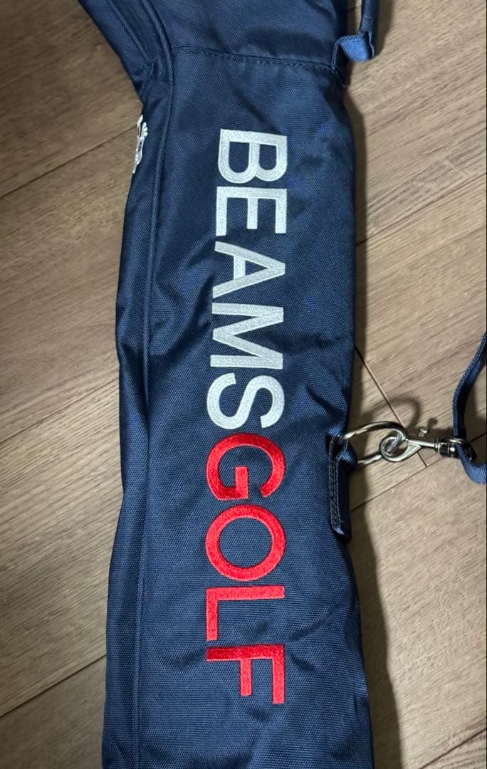 BEAMS GOLF：ゴルフバッグ／ネイビー