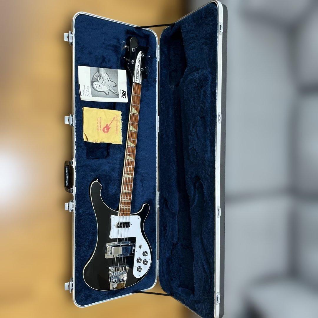 き*し様 Rickenbacker 4003 ブラックエレキベース ケース付き