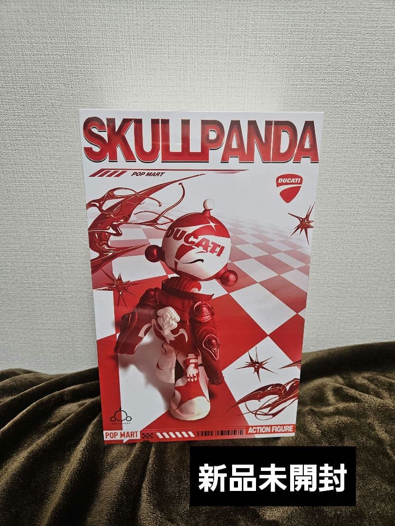 ポップマートSKULLPANDA×DUCATI 1/6Action Figure