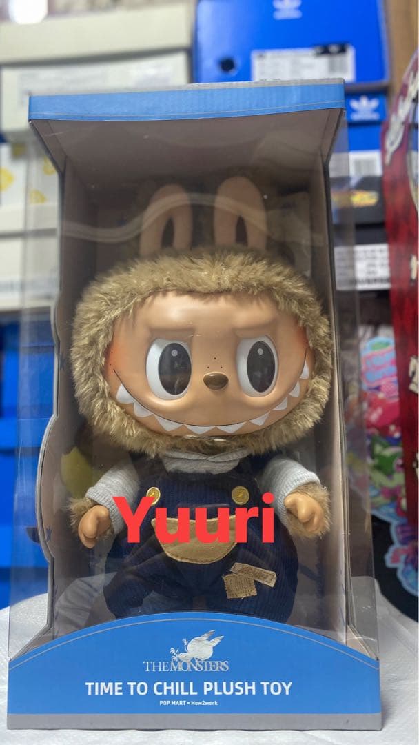 THE MONSTERS TIME TO CHILL ぬいぐるみ LABUBU