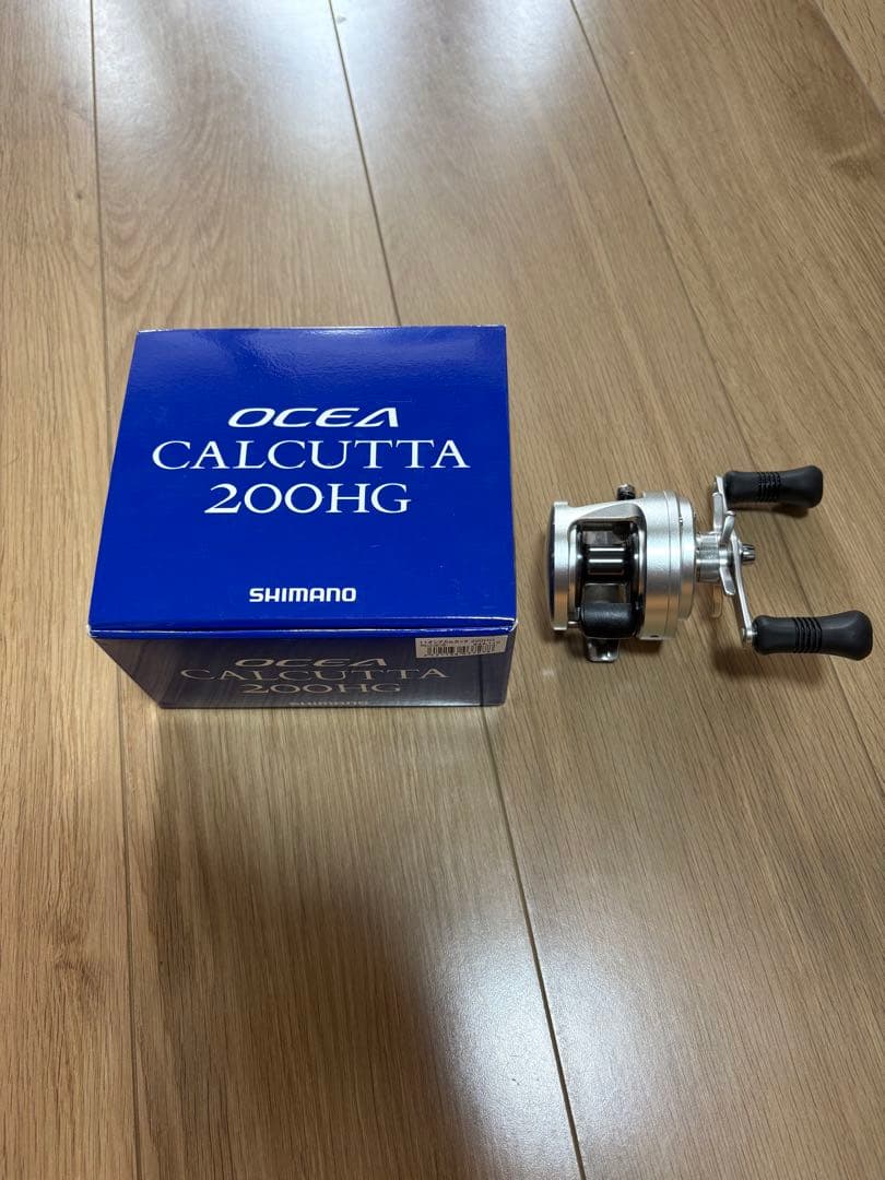 11オシアカルカッタ200HG シマノ　シーバス　タイラバ　ベイトリール　箱付き