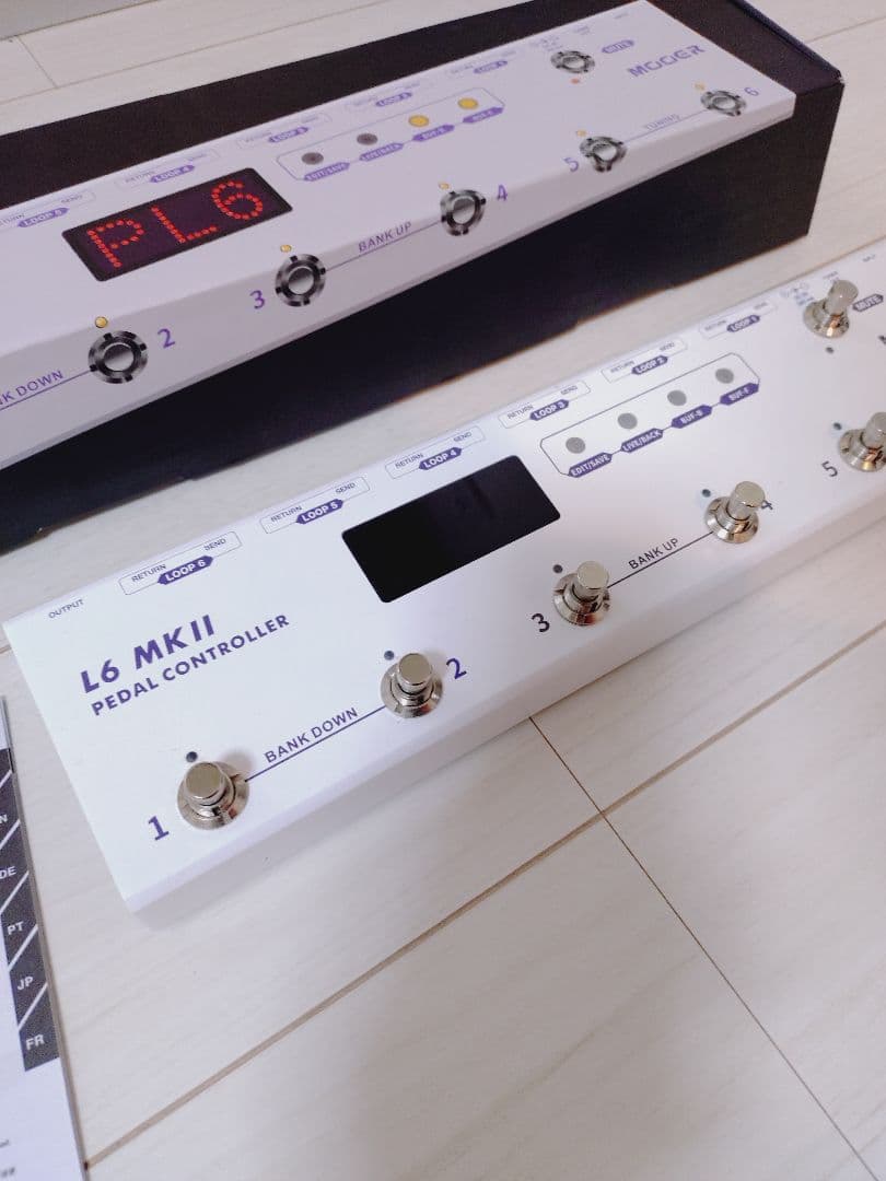 MOOER L6 MKII ペダルコントローラー