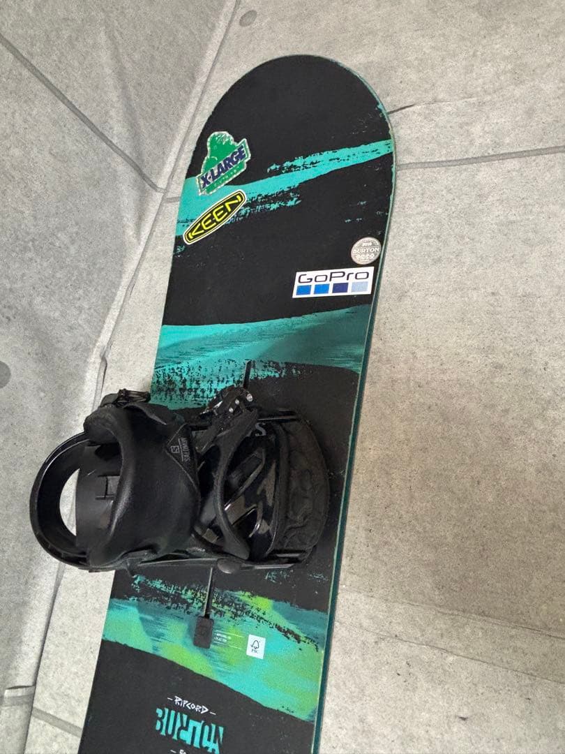 Burton ripcord 150㎝　ブーツ　エメラルド24.5㎝　フルセット