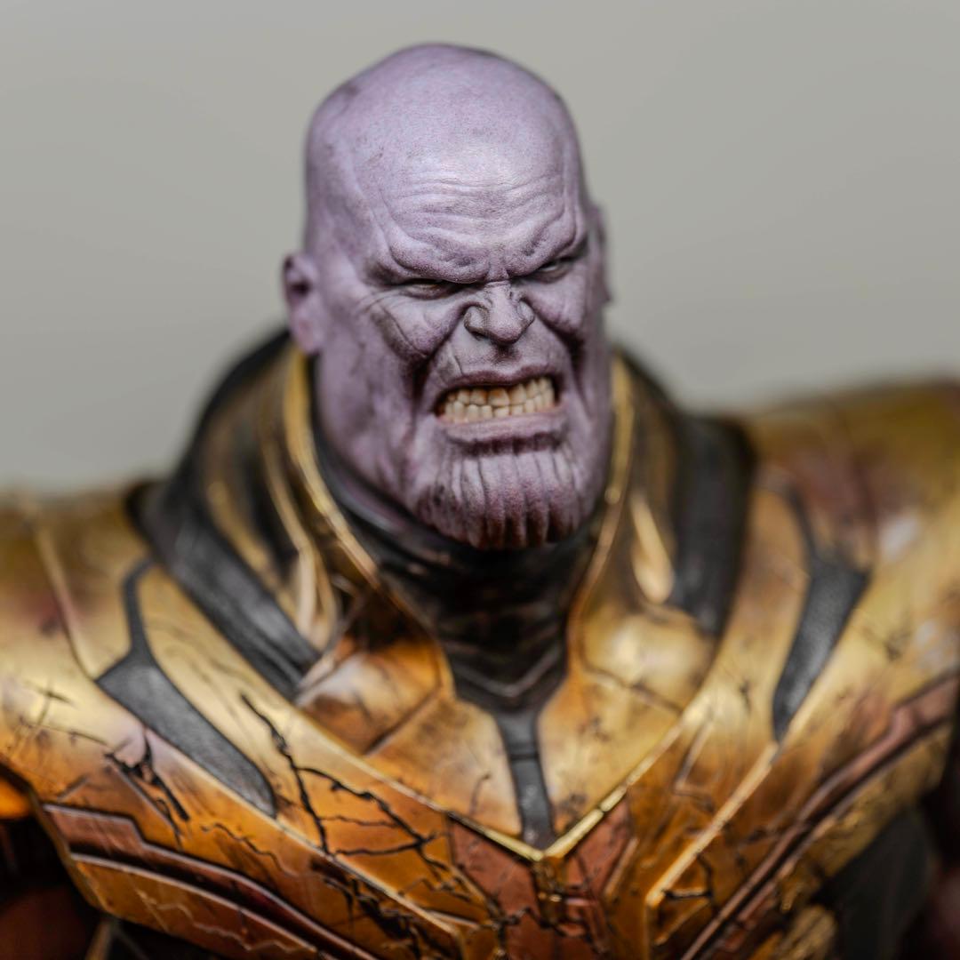 リペイント ダメージカスタム ホットトイズ サノス アベンジャーズ 1/6