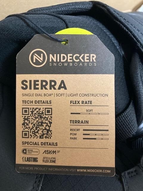 定価￥41800 25 ナイデッカー SIERRA シエラ Black 26cm