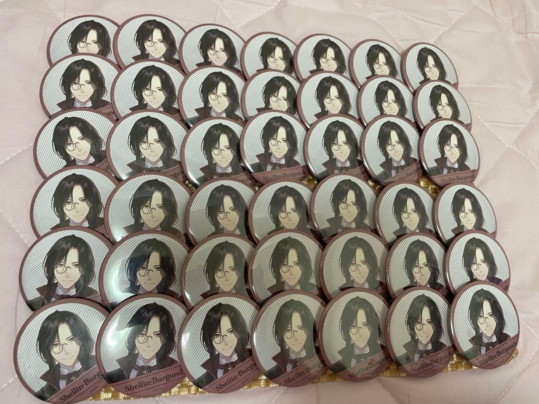 シェリン・バーガンディ 缶バッジ セット