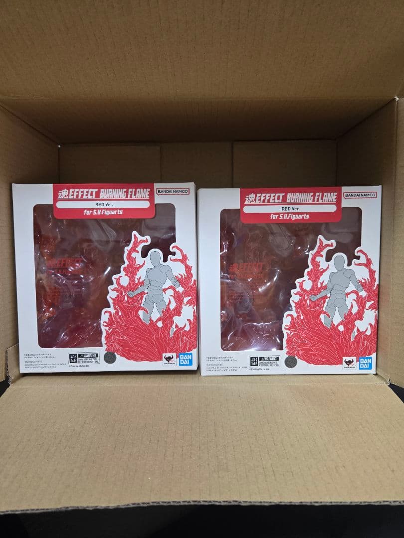 魂EFFECT バーニングフレーム レッドVer. 2個セット