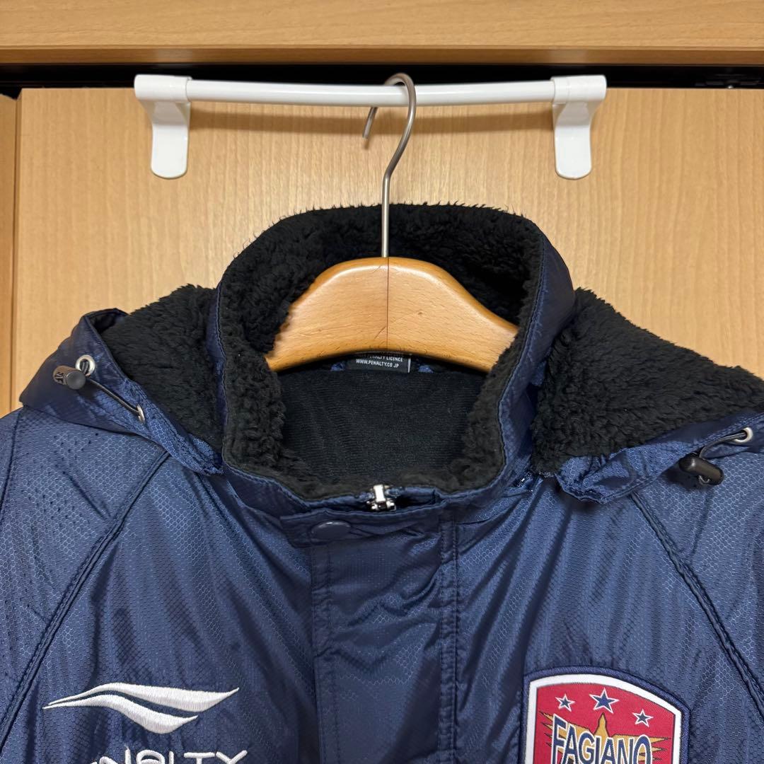 激レア選手支給品？★ファジアーノ岡山 ベンチコート 厳寒の秋春制対策に！