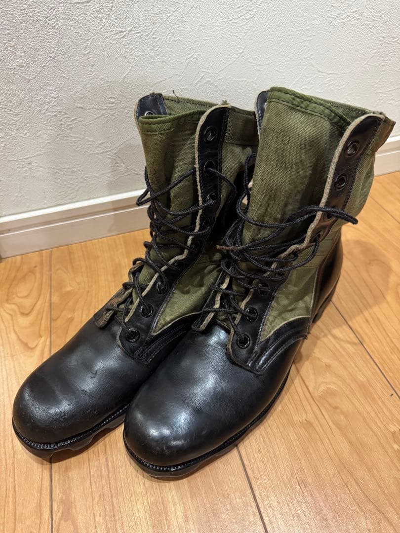 【米軍実物】1969年製 極上品 ジャングルブーツ9XN（26㎝前後） ナム戦