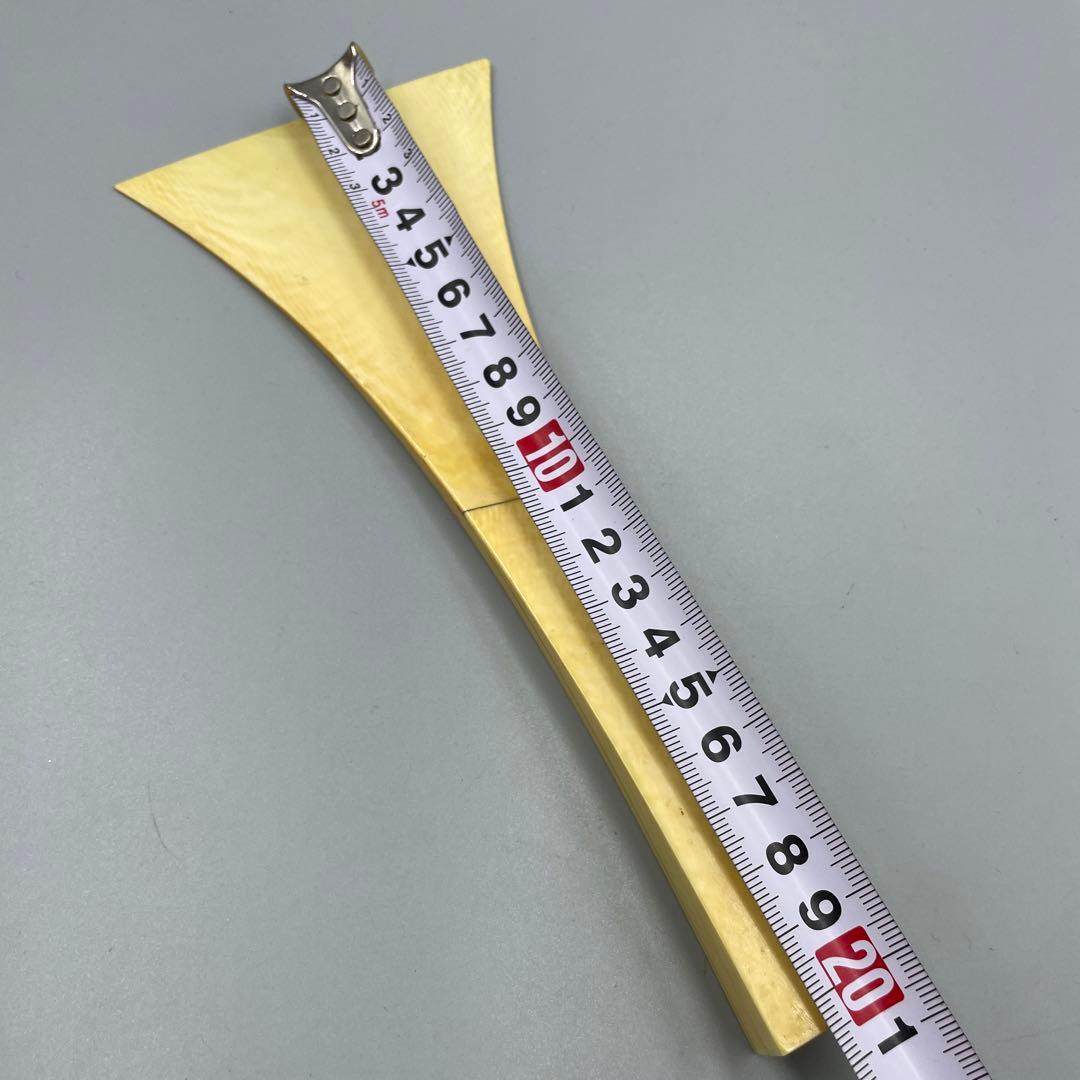 239ヴィンテージ 天然素材　三味線バチ　重さ約85g