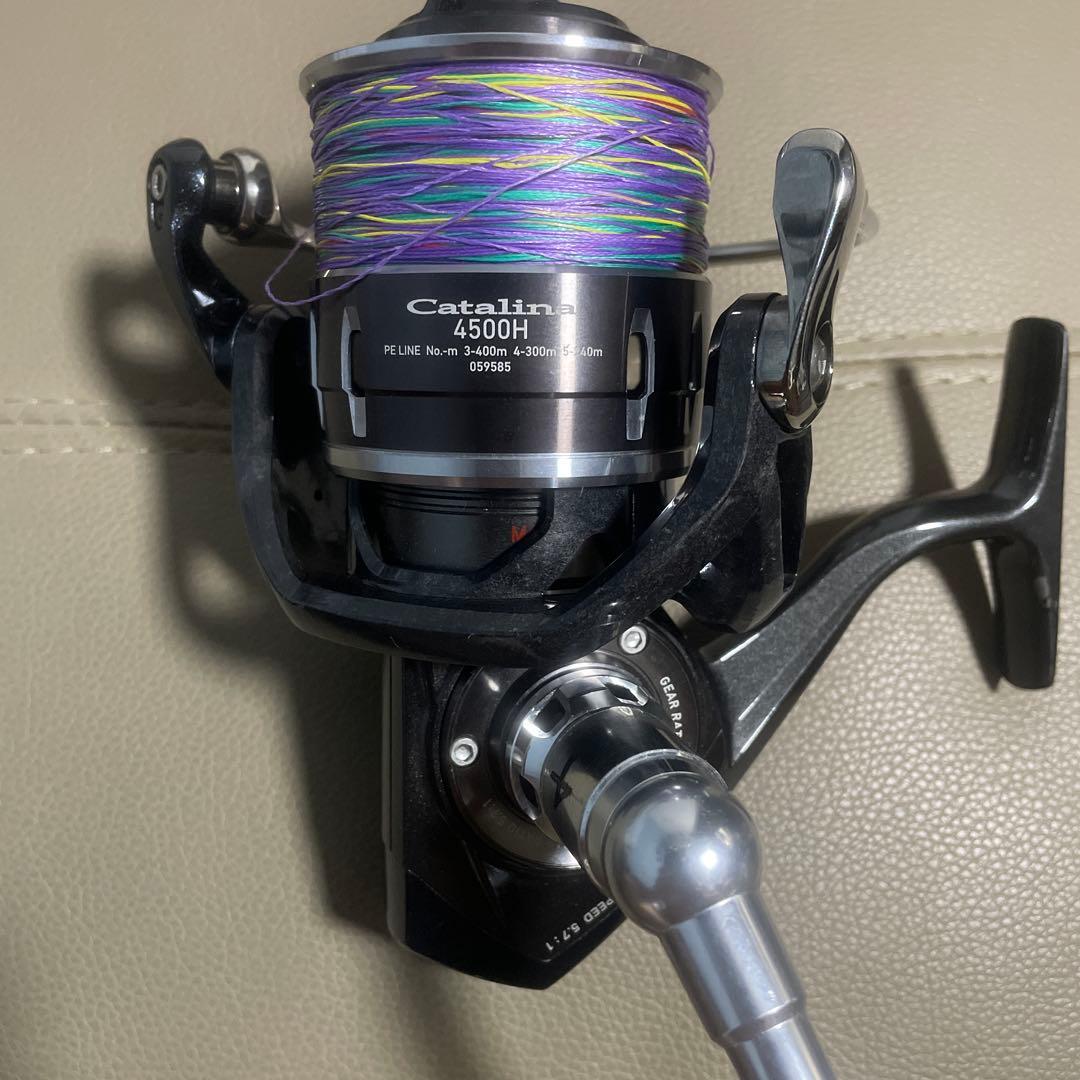 ダイワ 16キャタリナ4500H PEライン付き