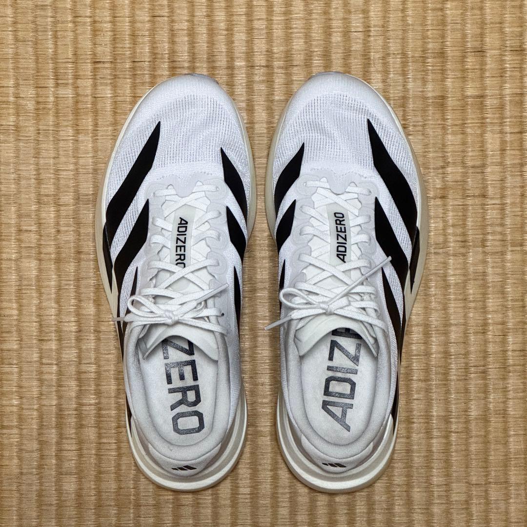 adidas アディゼロ EVO SL ホワイト 27.0cm