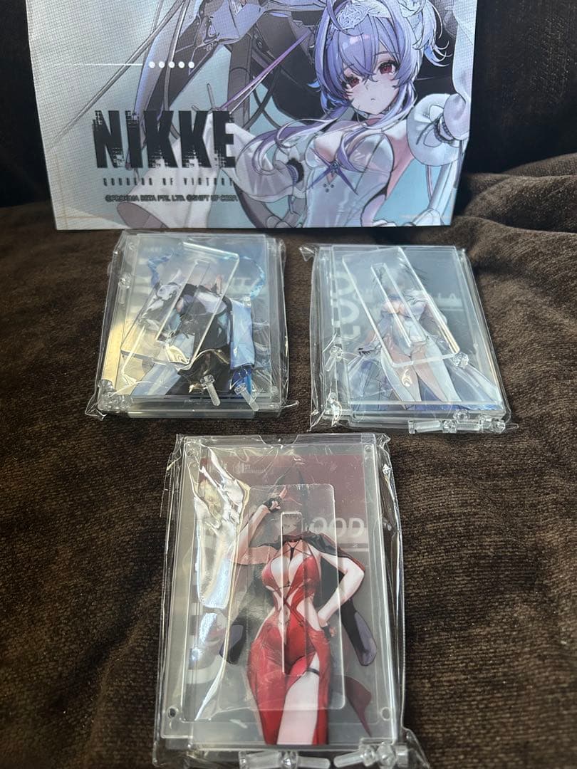 閑*人様 非売品　3周年応募限定品　NIKKE ニケ　アクリルスタンド 3個セッ