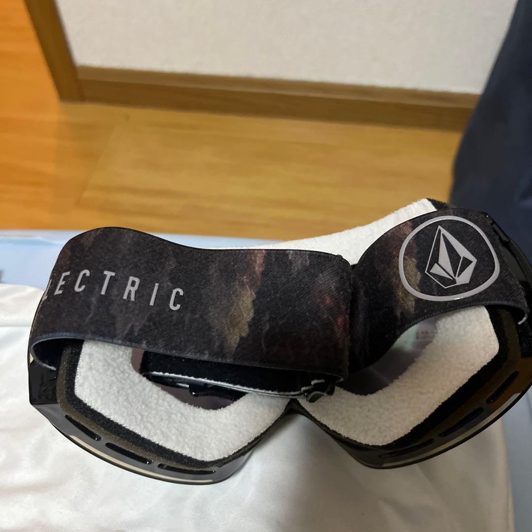 ELECTRIC × VOLCOMコラボモデル　ミラーレンズ ゴーグル