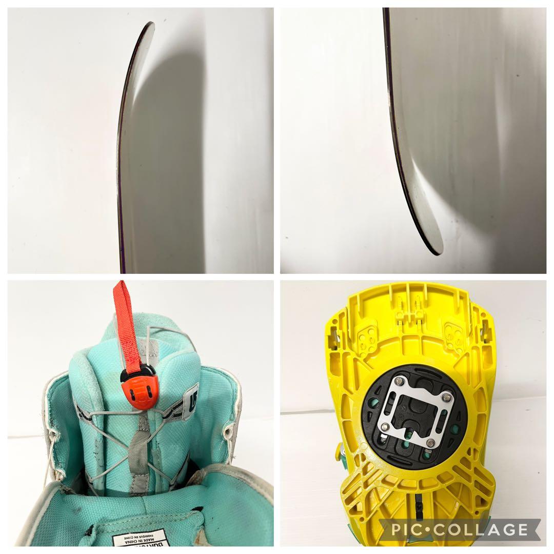 レディース　SALOMON BURTON スノボセット　バートン　スノーボード