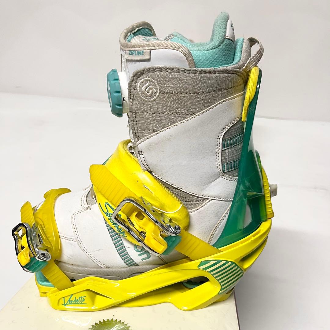 レディース　SALOMON BURTON スノボセット　バートン　スノーボード