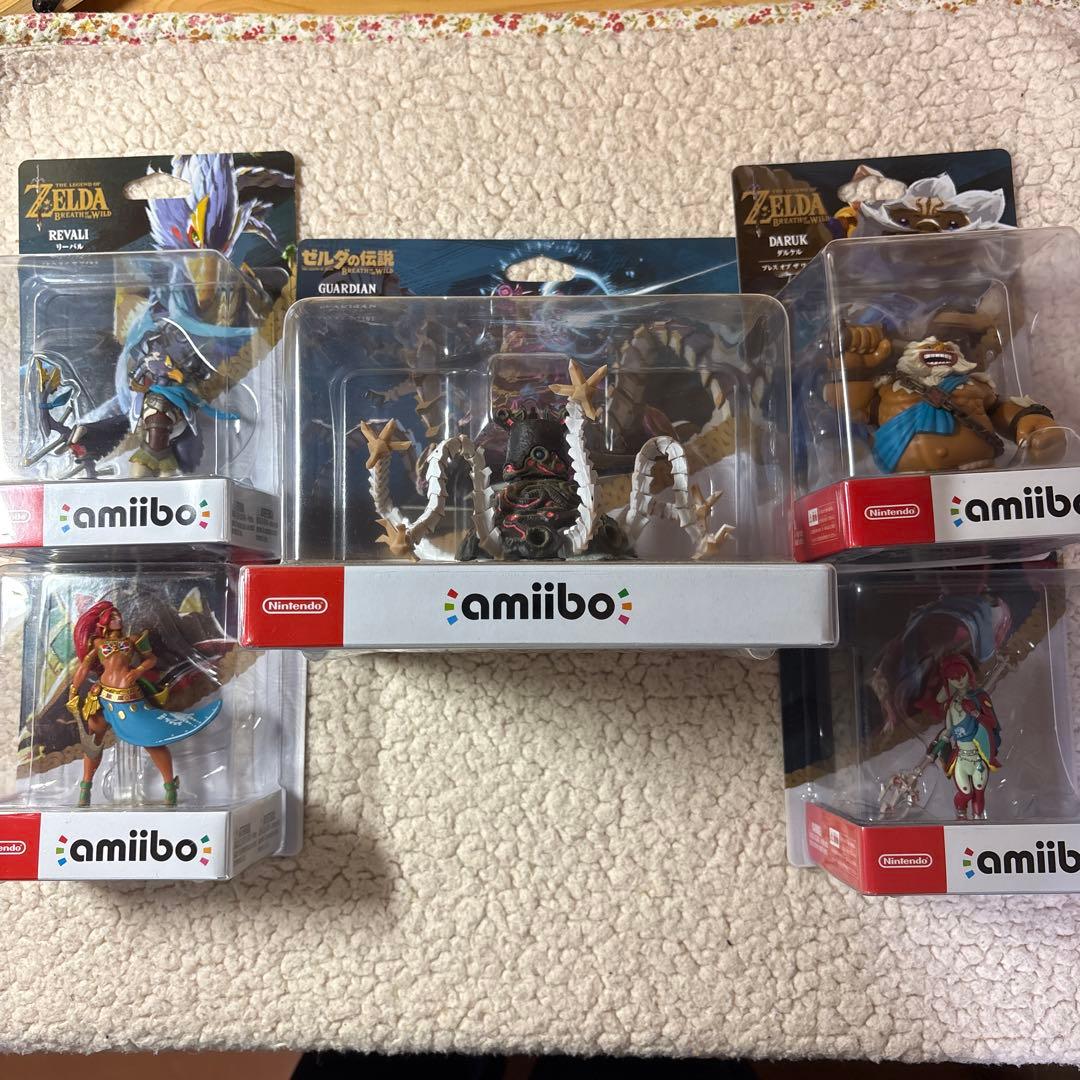 ゼルダの伝説 amiibo 5体